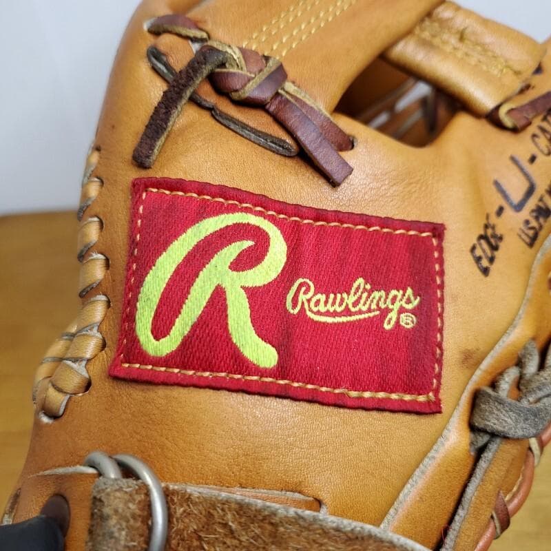 ローリングス ビンテージグラブ アシックス時代 内野用 軟式グローブ