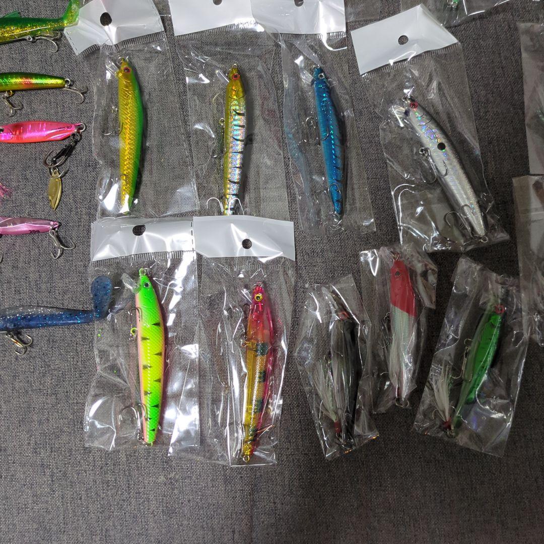 青物シーバスヒラメマゴチルアー 33個セット 多色