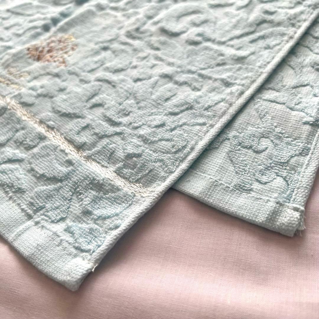 【未使用】❤️U.P renoma フェイスタオル　ブルー