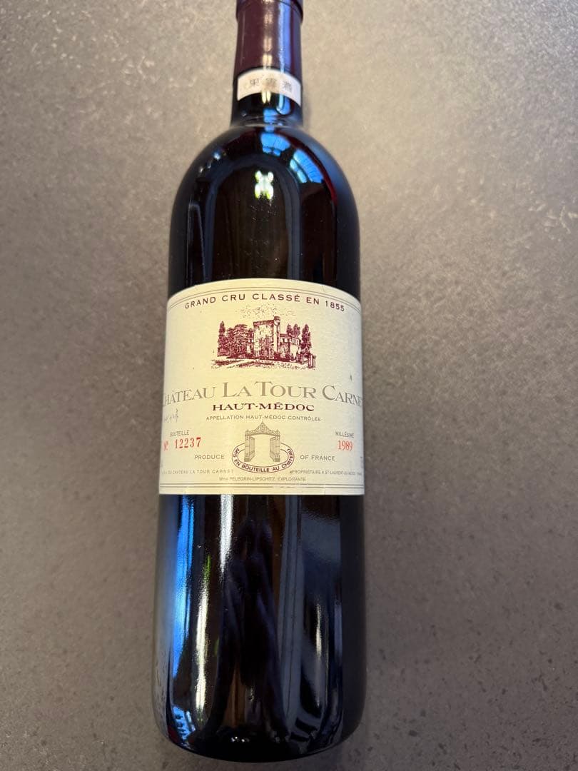 Château La Tour Carnet 1989 赤ワイン
