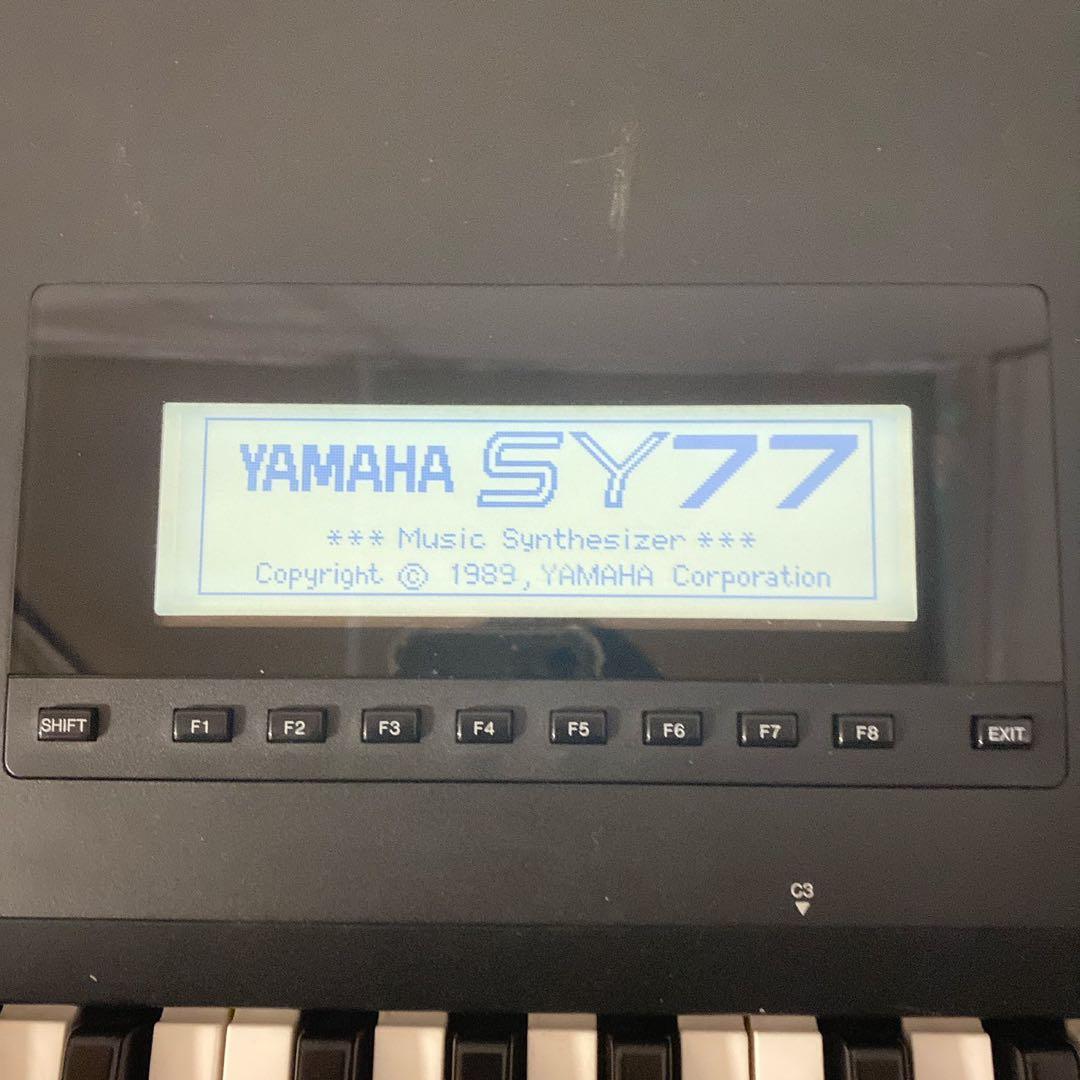 YAMAHA シンセサイザー SY77 動作品
