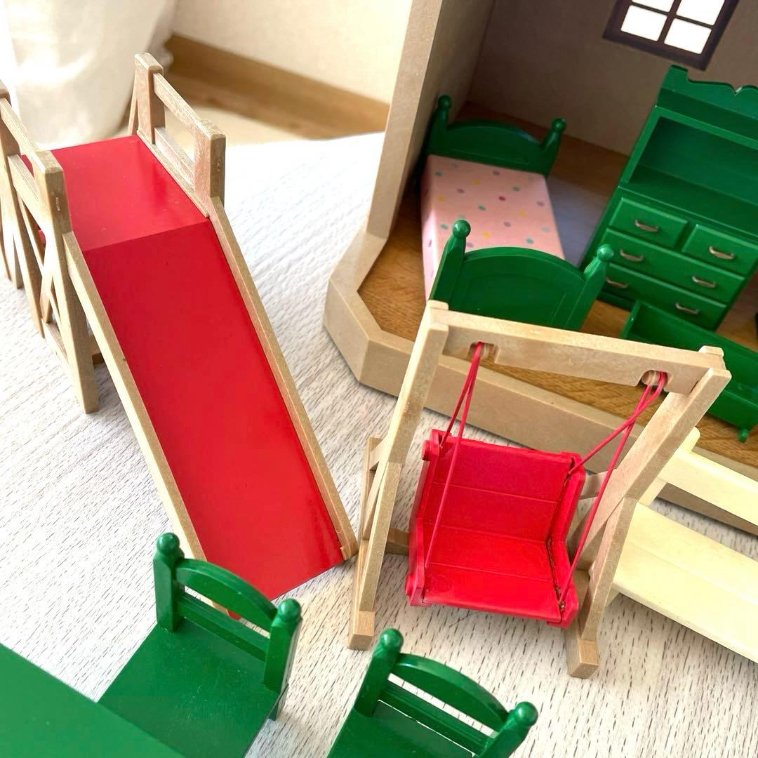 シルバニアファミリー40年前　レア　入手困難　ドールハウス　ごっこ