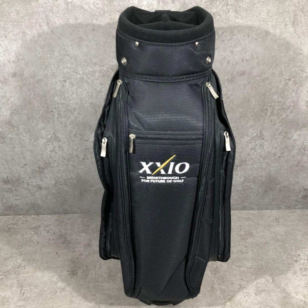 未使用 XXIO ゼクシオ キャディバッグ ゴルフ バッグ 黒 ブラック