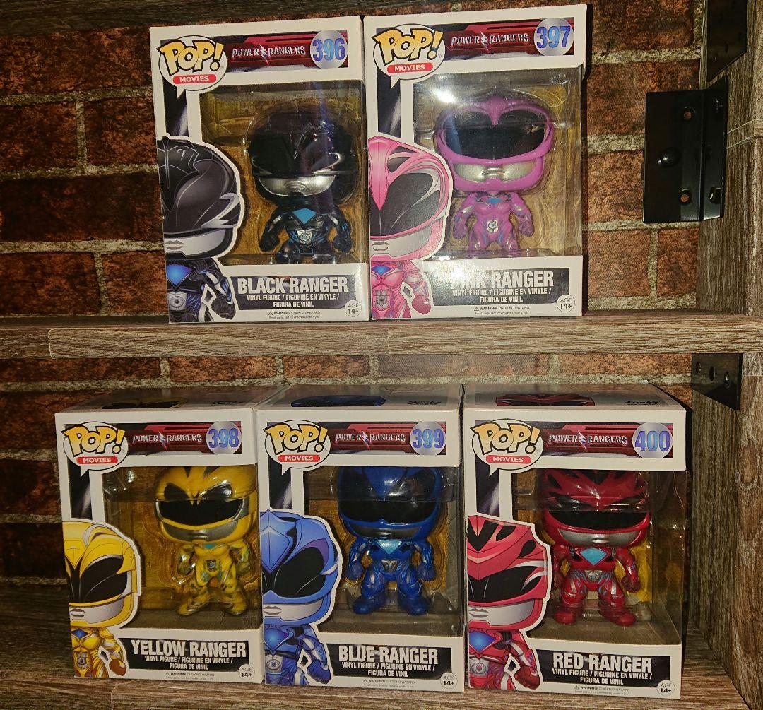 funko pop パワーレンジャー ５点セット