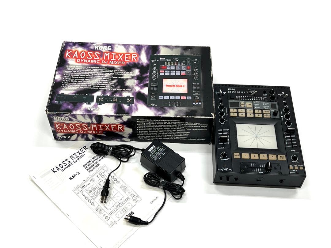 KORG KM-2 KAOSS DJミキサータッチパッド搭載KAOSSPAD内蔵