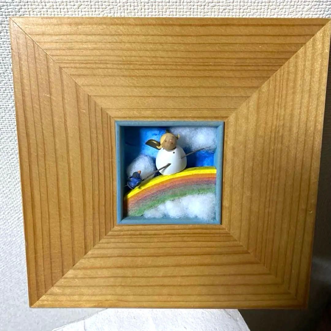 ドイツ製　木製　ギュンターライヒェル　壁飾り