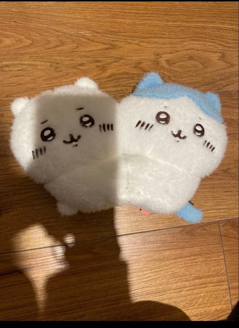 ちいかわ ほわほわぬいぐるみ（むぎゅっとしたちいかわ・ハチワレ） 即購入歓迎