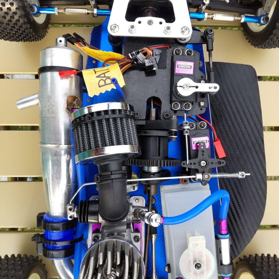 京商 Kyosho 1/8 TURBO BURNS ターボバーンズ 分解洗浄済