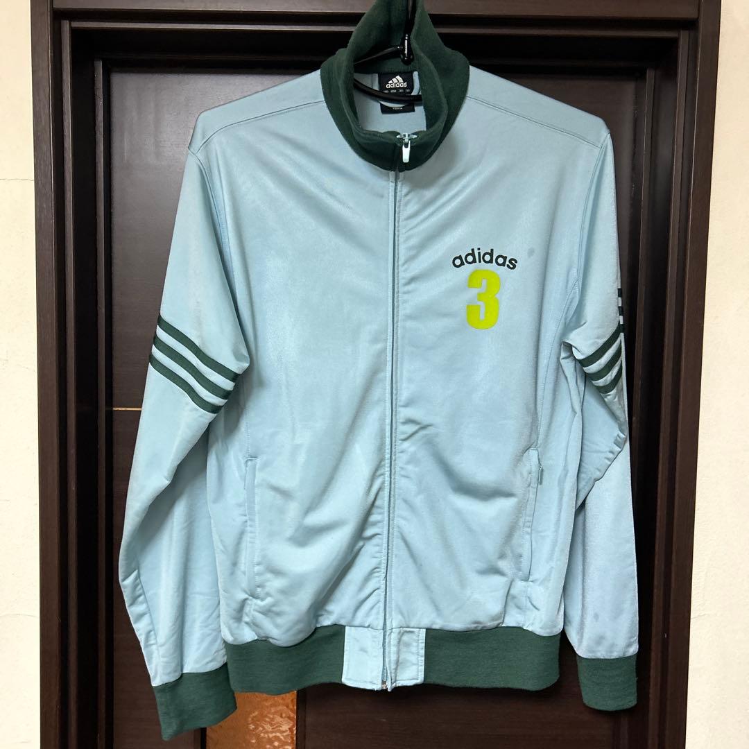 adidas ライトブルージャージジャケット