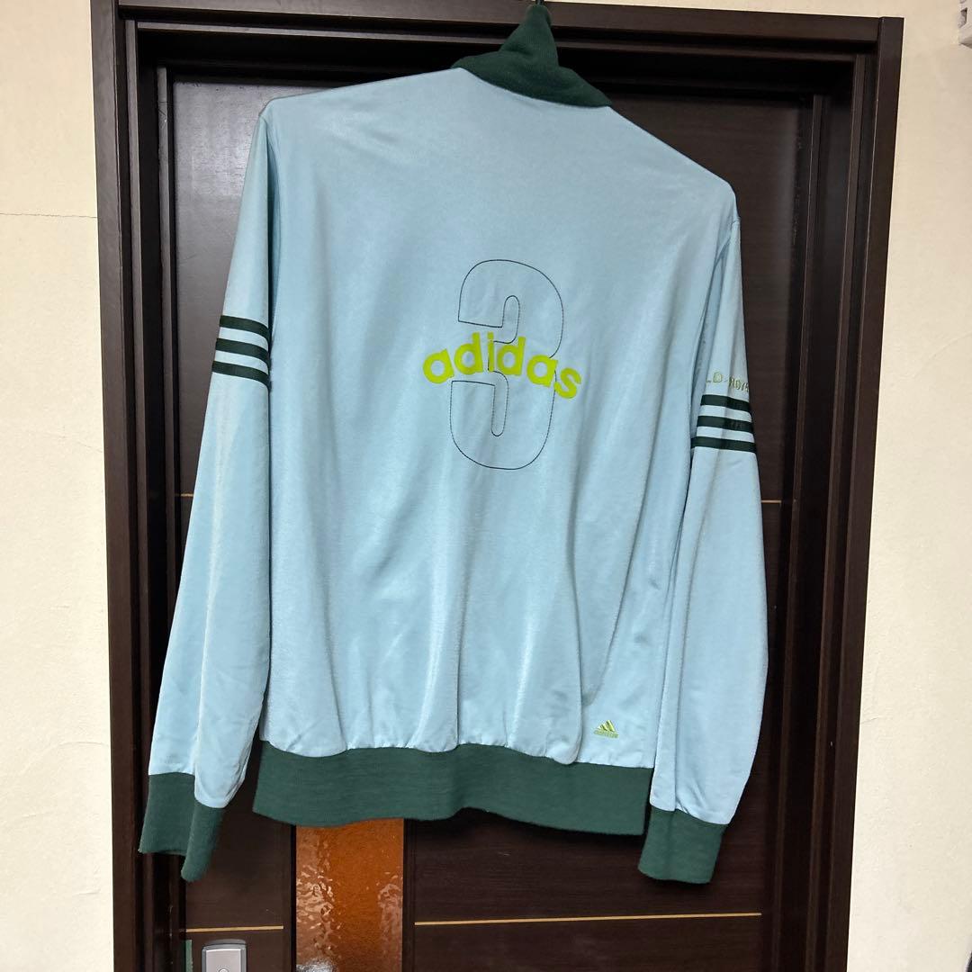 adidas ライトブルージャージジャケット