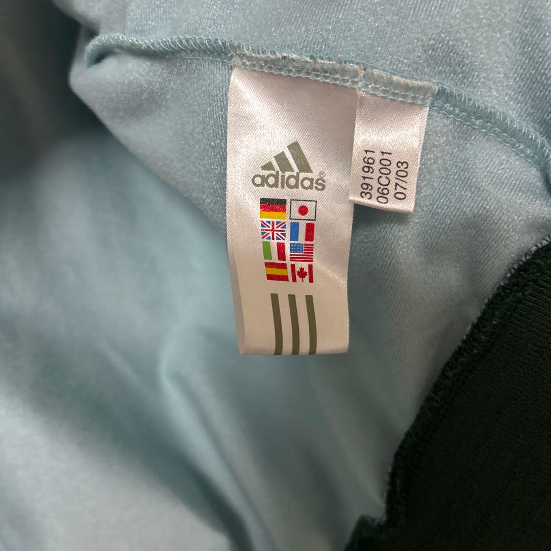 adidas ライトブルージャージジャケット