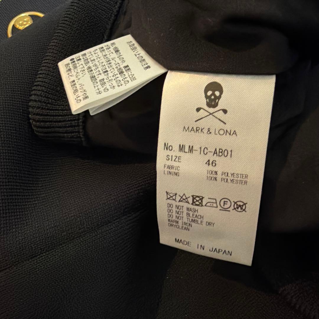 MARK & LONA マークアンドロナ　セーター 黒・青