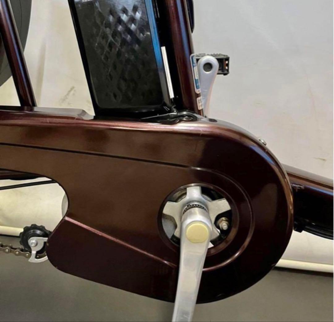 1年保証 新品部品多数　新型　パナソニック　20インチ　茶色　電動アシスト自転車