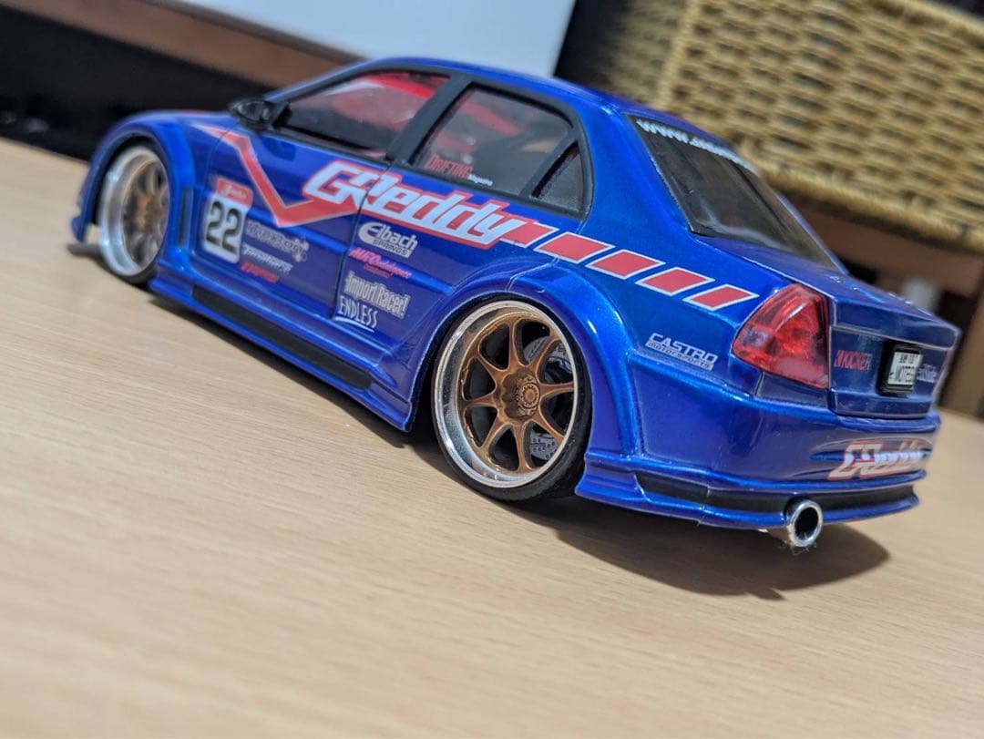 jada 1/24 三菱 ランサーエボリューションVI