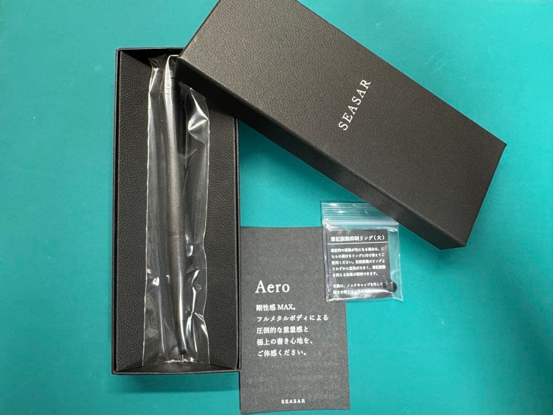 SEASAR Aero 剛性感MAXシャープ　ガンメタル　本体