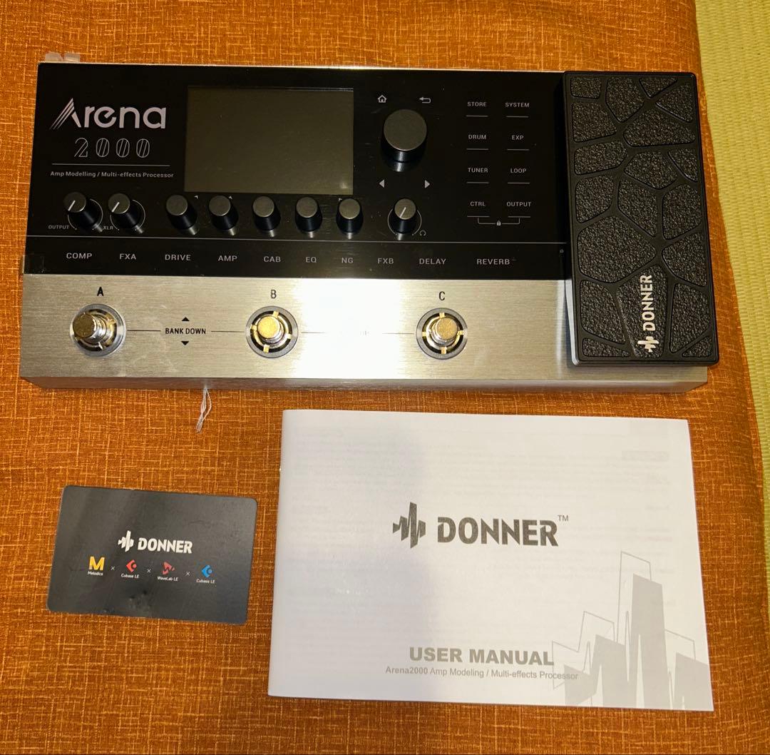 Donner Arena 2000 アンプモデリング・マルチエフェクター