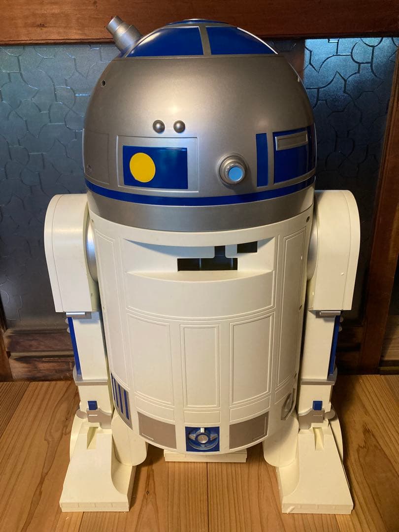 【超美品•日焼け無】スターウォーズR2-D2 超大型フィギュア型DVDプレーヤー