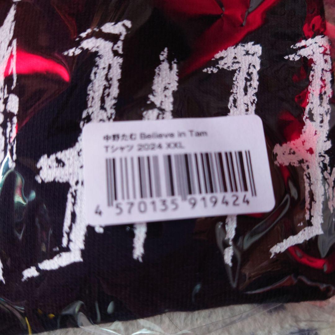 女子プロレス 中野たむ Believe in Tam Tシャツ 2024