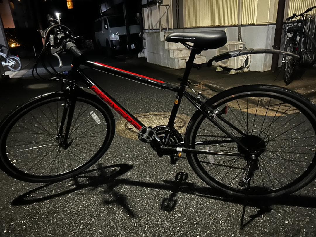 クロスバイク 21段ギア アルミフレーム 700C