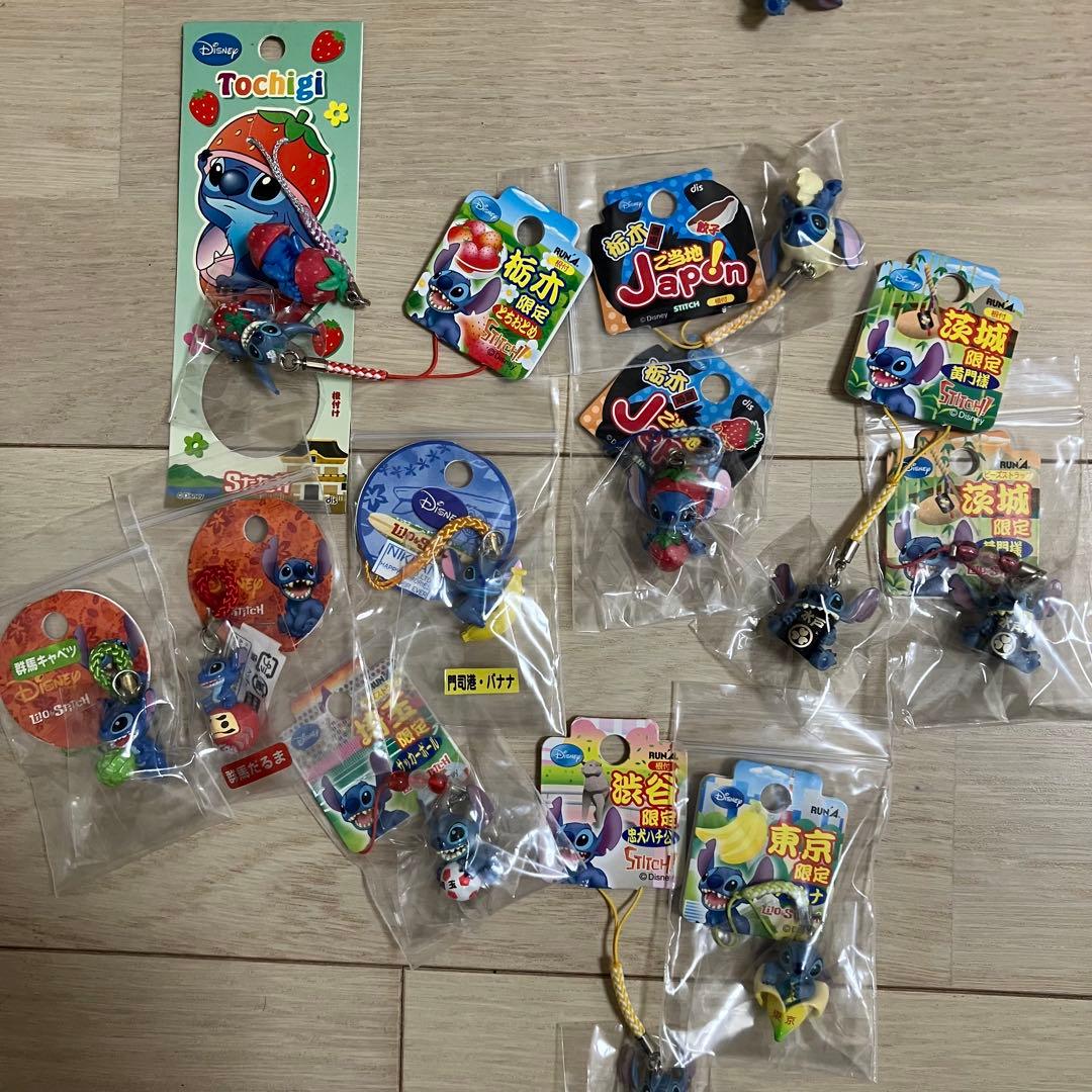 スティッチご当地ストラップまとめ売り