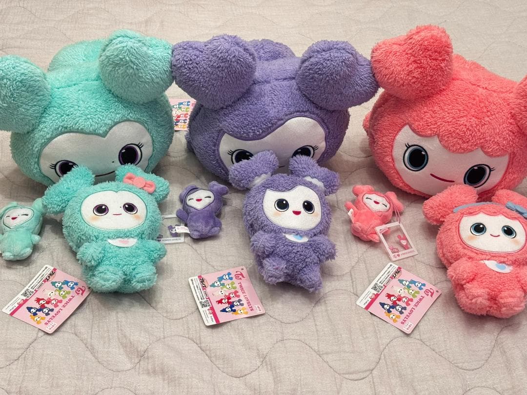 TWICE LOVELYS GiGO限定 MISAMO ぬいぐるみ豪華セット