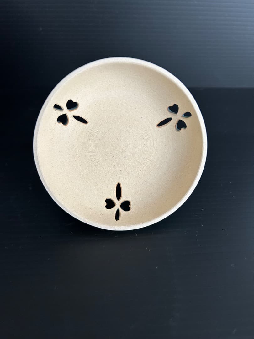 陶彩景 秋草図香炉 (十二世 坂高麗左衛門) (バービー様ご予約品 )