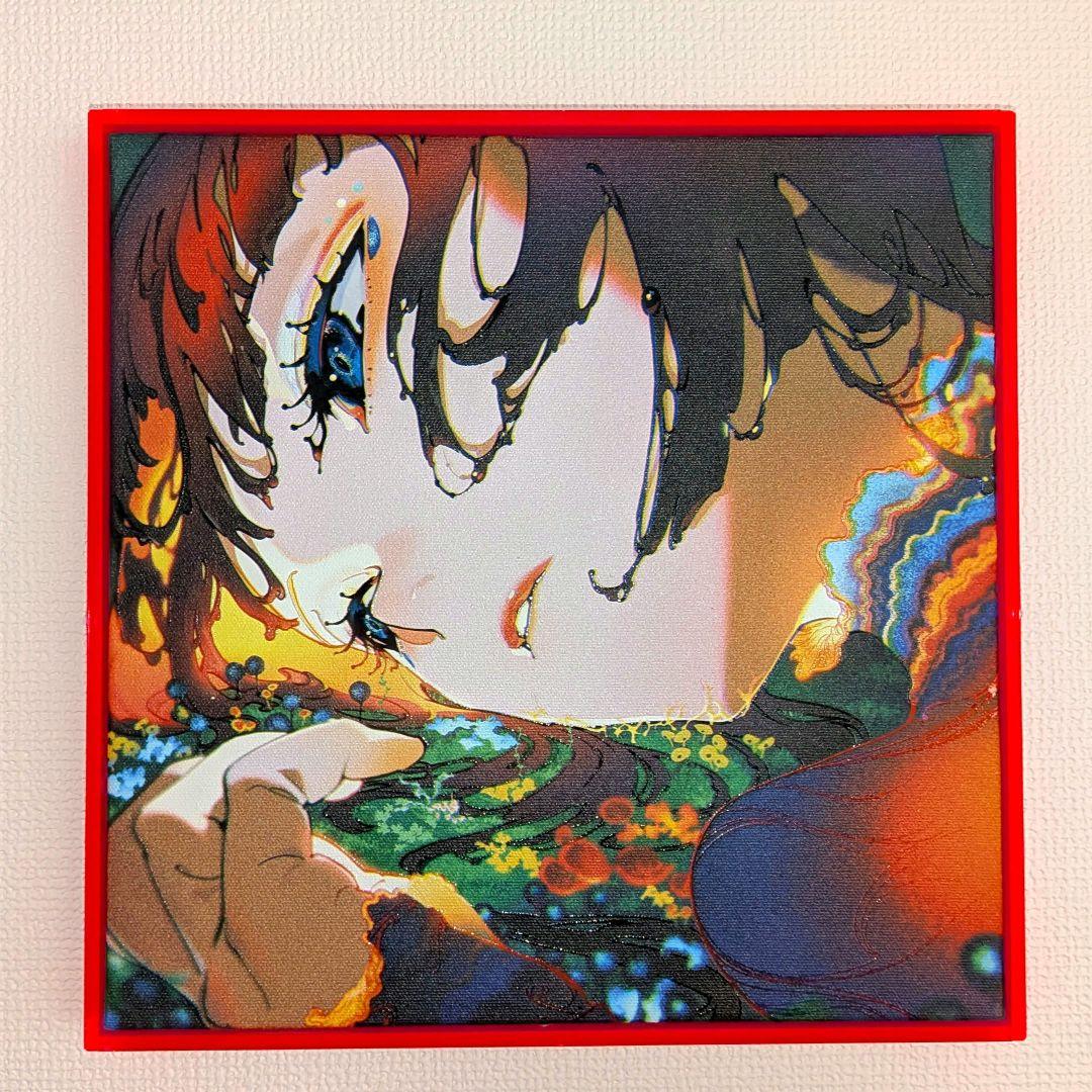 米山舞 EGO展　キャンバスアート　MELT　直筆サイン　複製原画　絵画