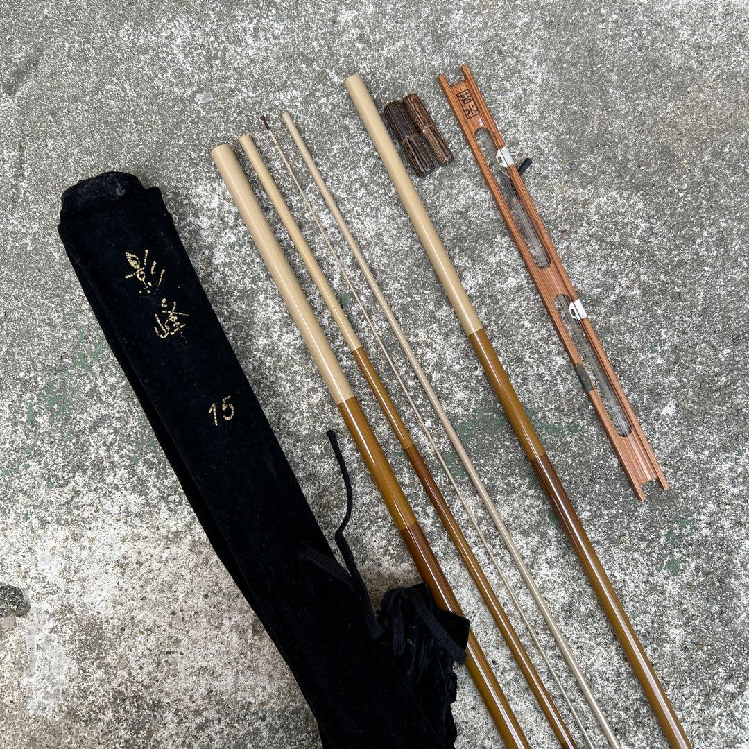 影峰　エイホウ　15尺 ヘラ竿　苔水　仕掛け巻