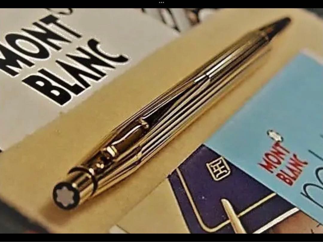 金運を引き寄せる総金張りの価値ある歴史的逸品No1947★モンブラン★ノブレス★