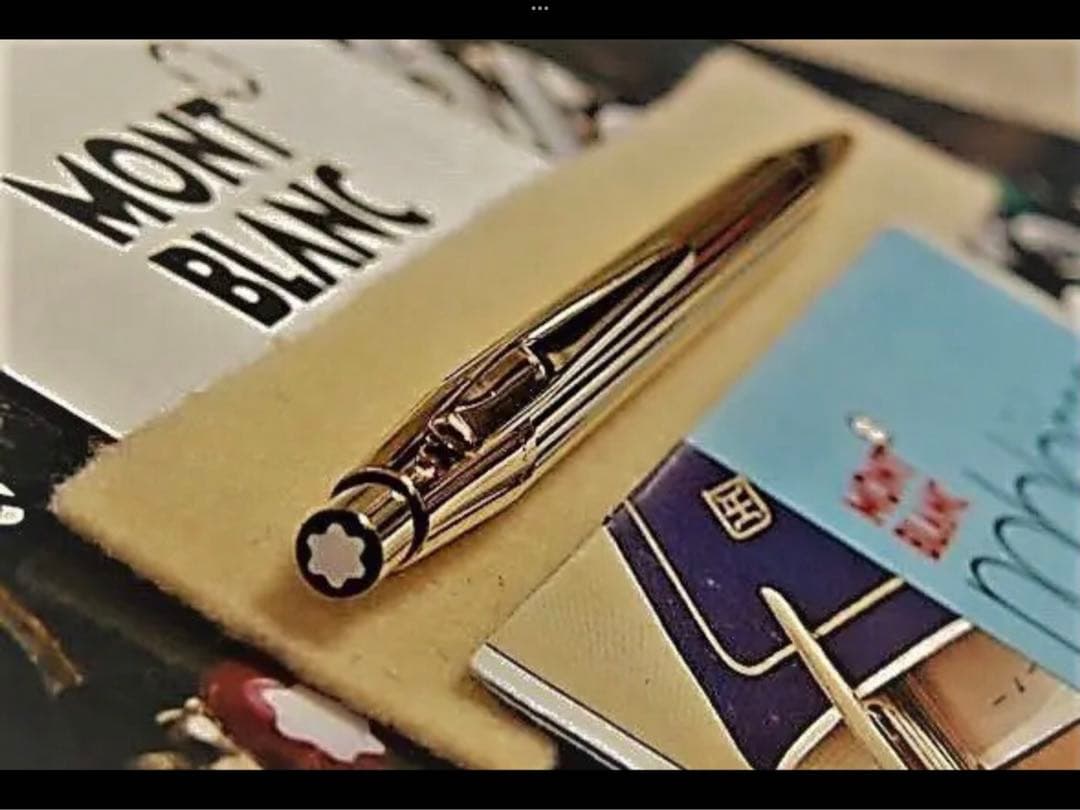 金運を引き寄せる総金張りの価値ある歴史的逸品No1947★モンブラン★ノブレス★