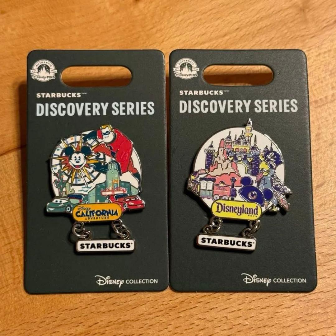 スタバ ディズニー ピンバッジ