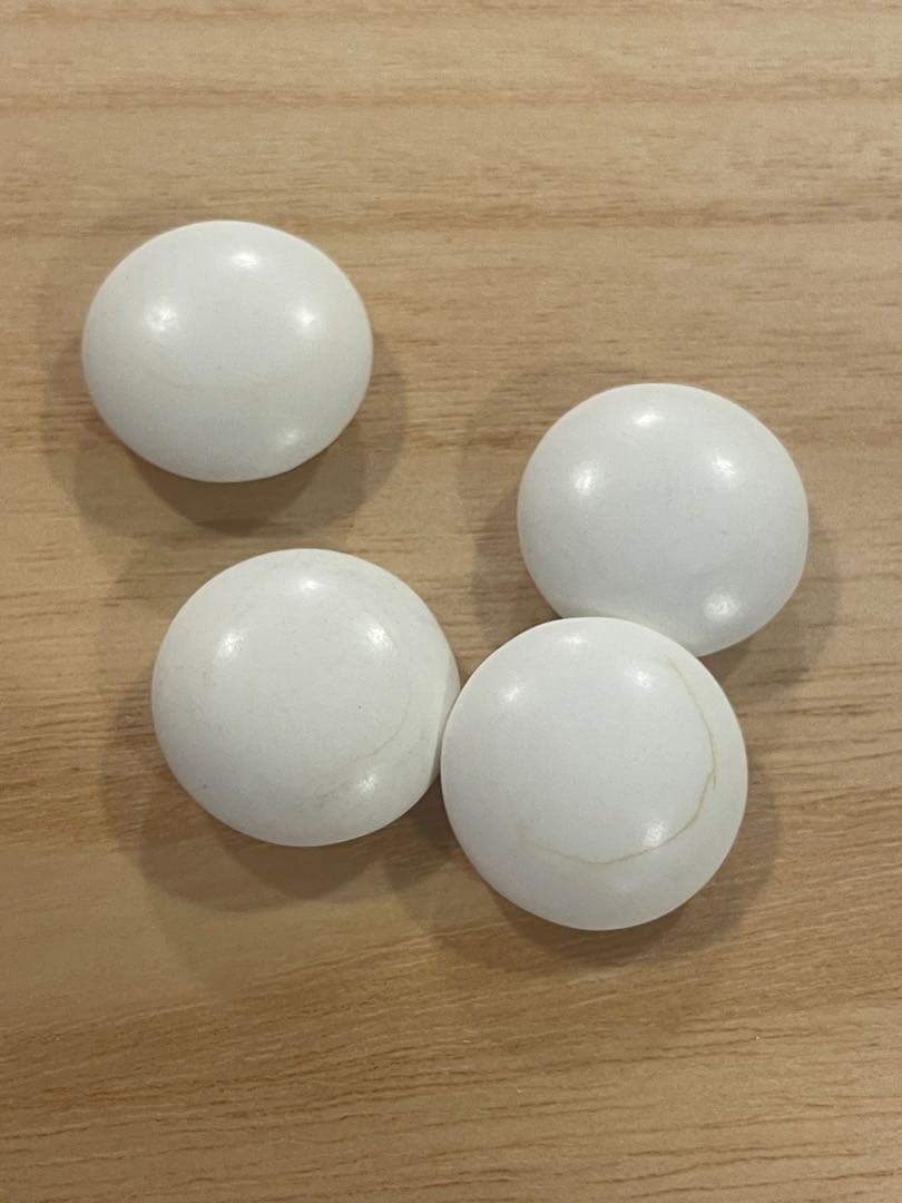 【希少•美品】本那智黒・日向本蛤 碁石セット（布袋入り／32号相当／180個超）