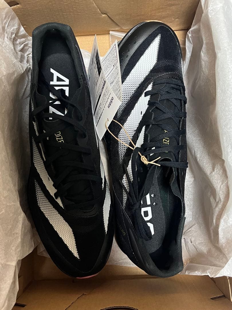 adizero prime sp2ブラック　26.5センチ 新品未使用