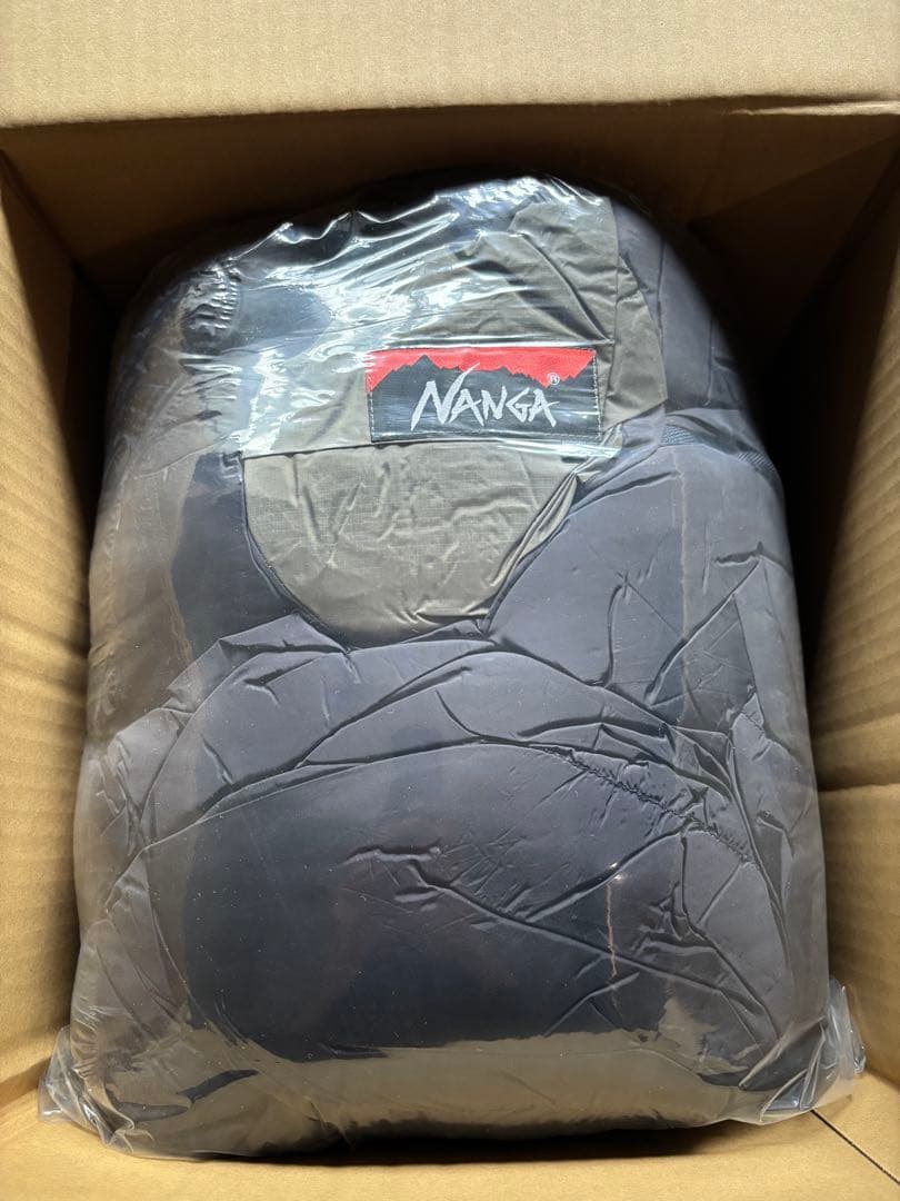 ナンガ公式クリーニング済｜オーロラテックスレクタンギュラーダウンバッグ800