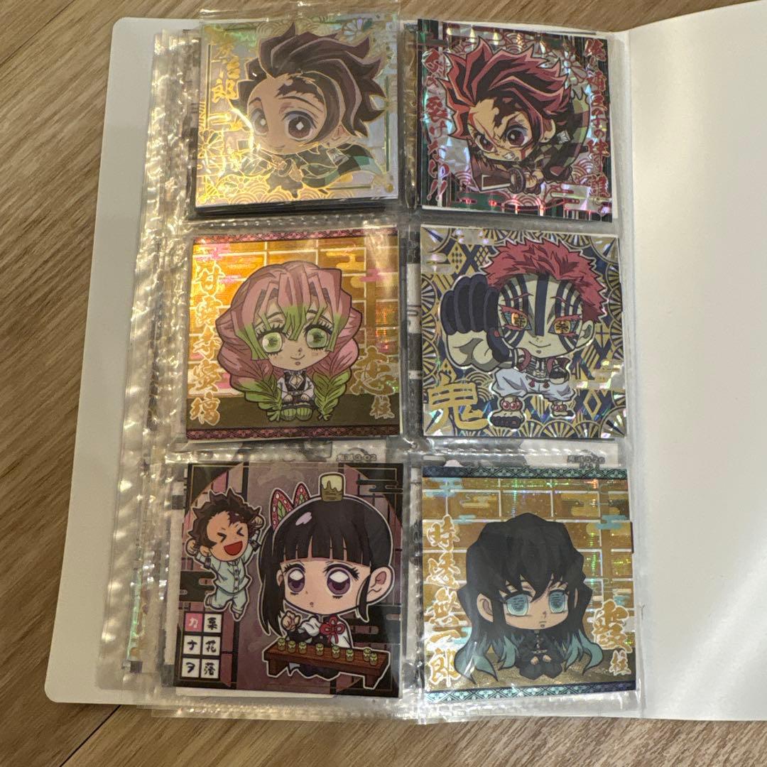 専用ファイル付き 鬼滅の刃　ウエハースシール