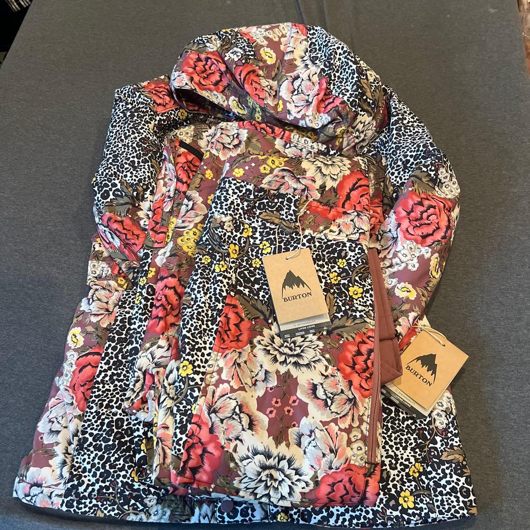 バートン　スキーウェア　花総柄　Sサイズ