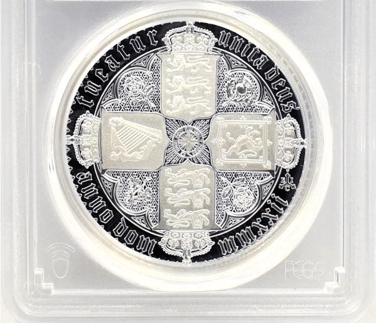 2022マスターピースゴシッククラウン2oz銀貨 PR70 (新品未使用)169