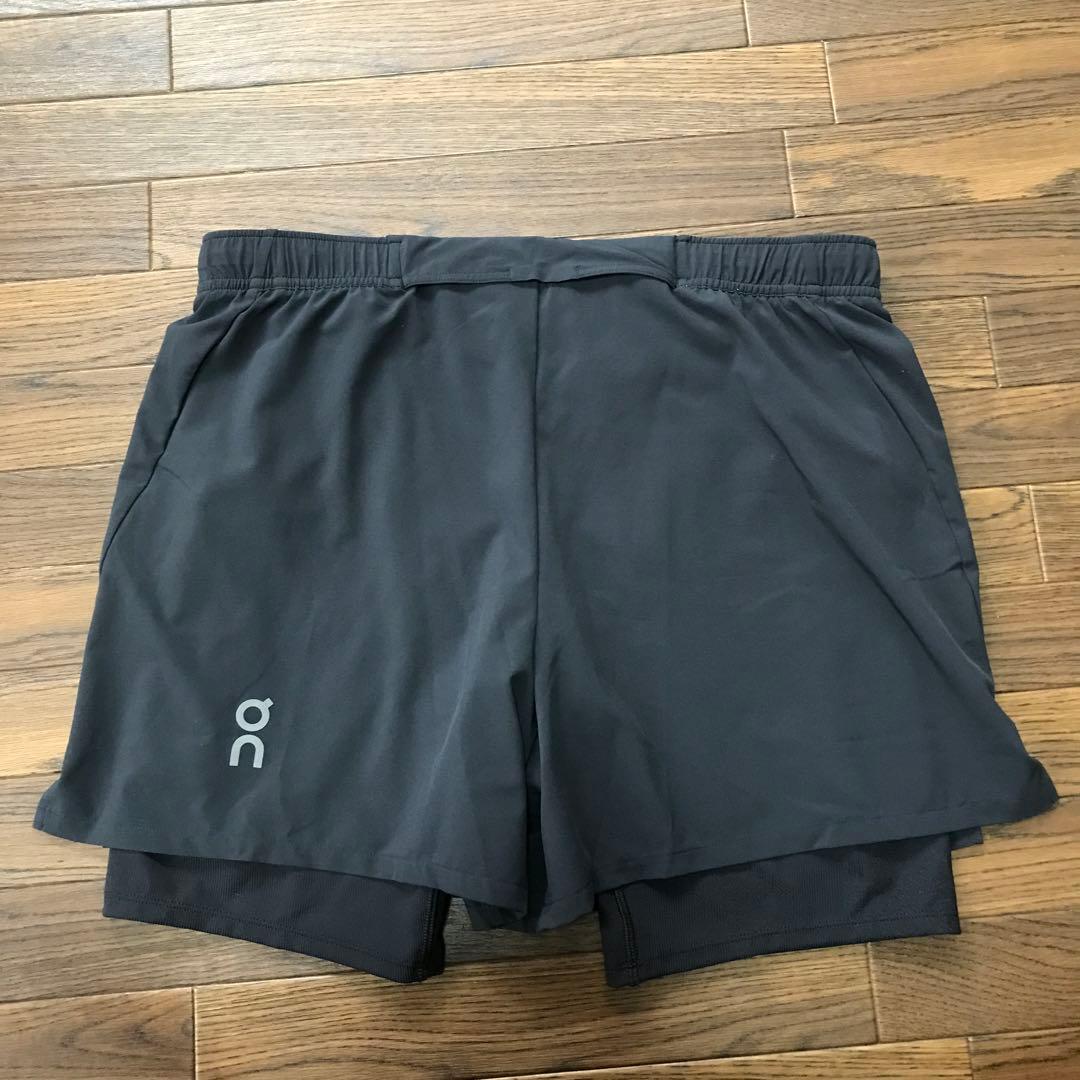 オンランニング　ハーフパンツ　Mサイズ ブラック