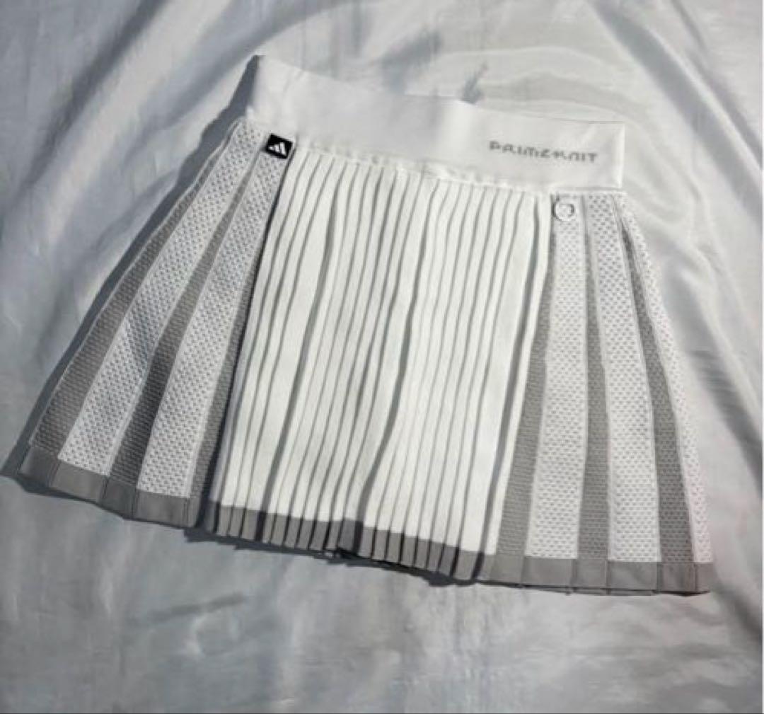 未使用　adidas ゴルフ　中綿ジャケット　プリーツスカート　セット