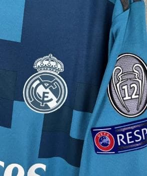 17/18 レアル・マドリード サード 長袖 ユニフォーム 7番 C・ロナウド