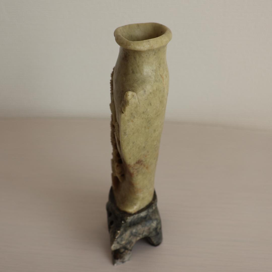 石彫刻花瓶 紫砂筆筒 ⻲型硯 まとめ売り