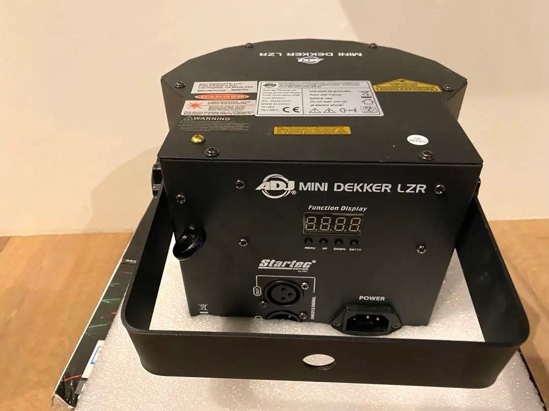 【美品】ADJ MINI DEKKER LZRムーンフラワーエフェクト レーザー