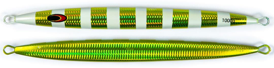 メタルジグ１０００ｇ３４．０ｃｍ ７色７本セット　新品　送料無料