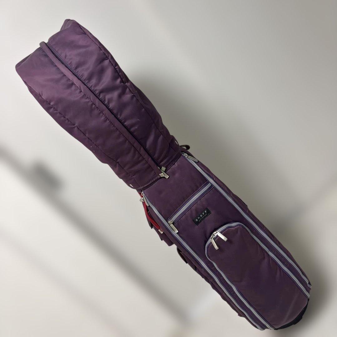 ONOFF オノフ キャディバッグ 9.0型 パープルキャディバッグ