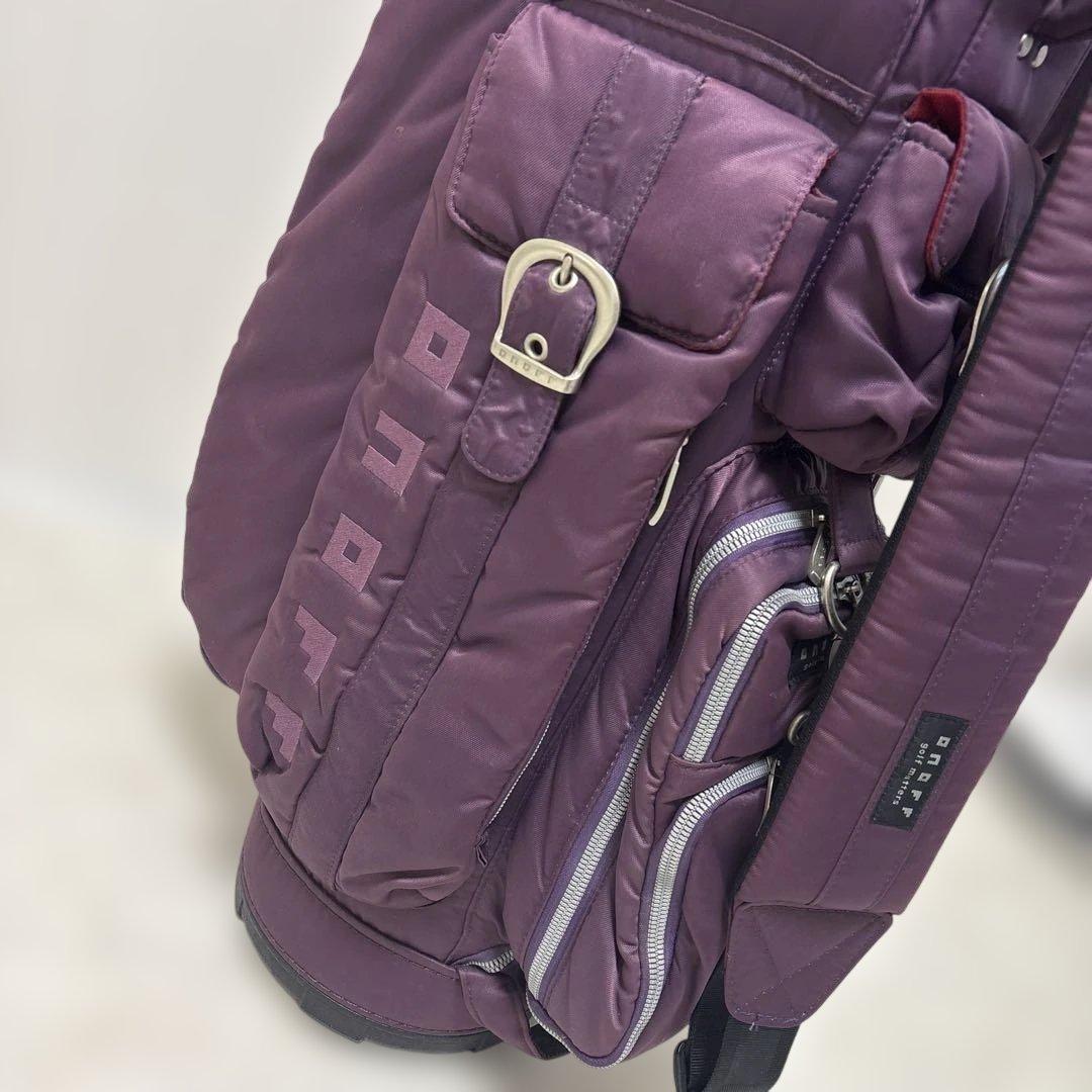 ONOFF オノフ キャディバッグ 9.0型 パープルキャディバッグ