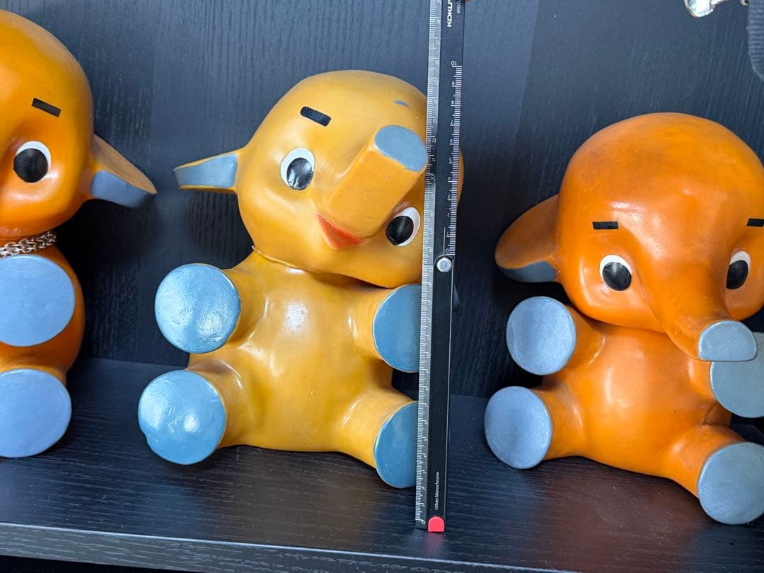 原*誠様 サトー製薬 サトちゃん 　レア 希少 ソフビ 人形 3体セット 大：約