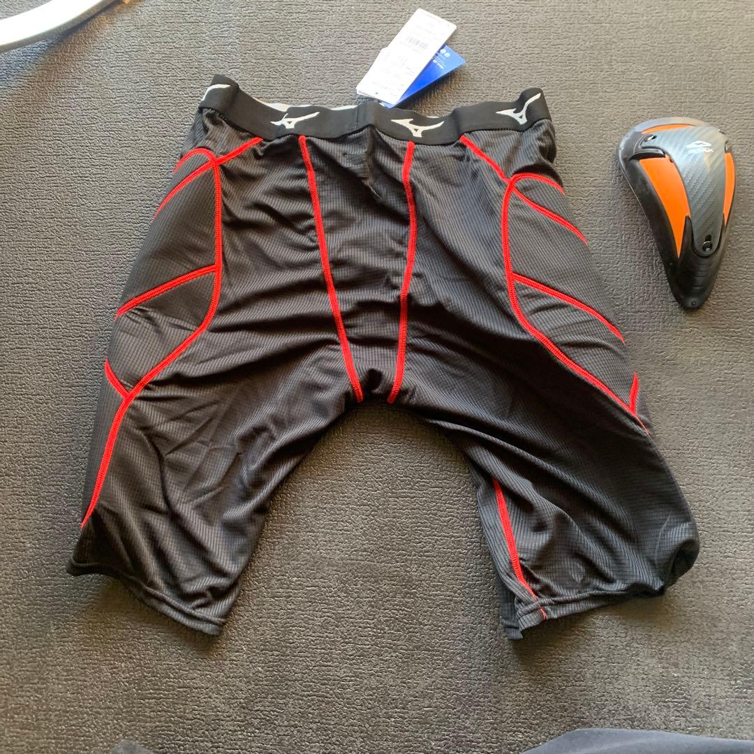 MIZUNO 野球　スライディングパンツ　と　ファールカップドクターショック