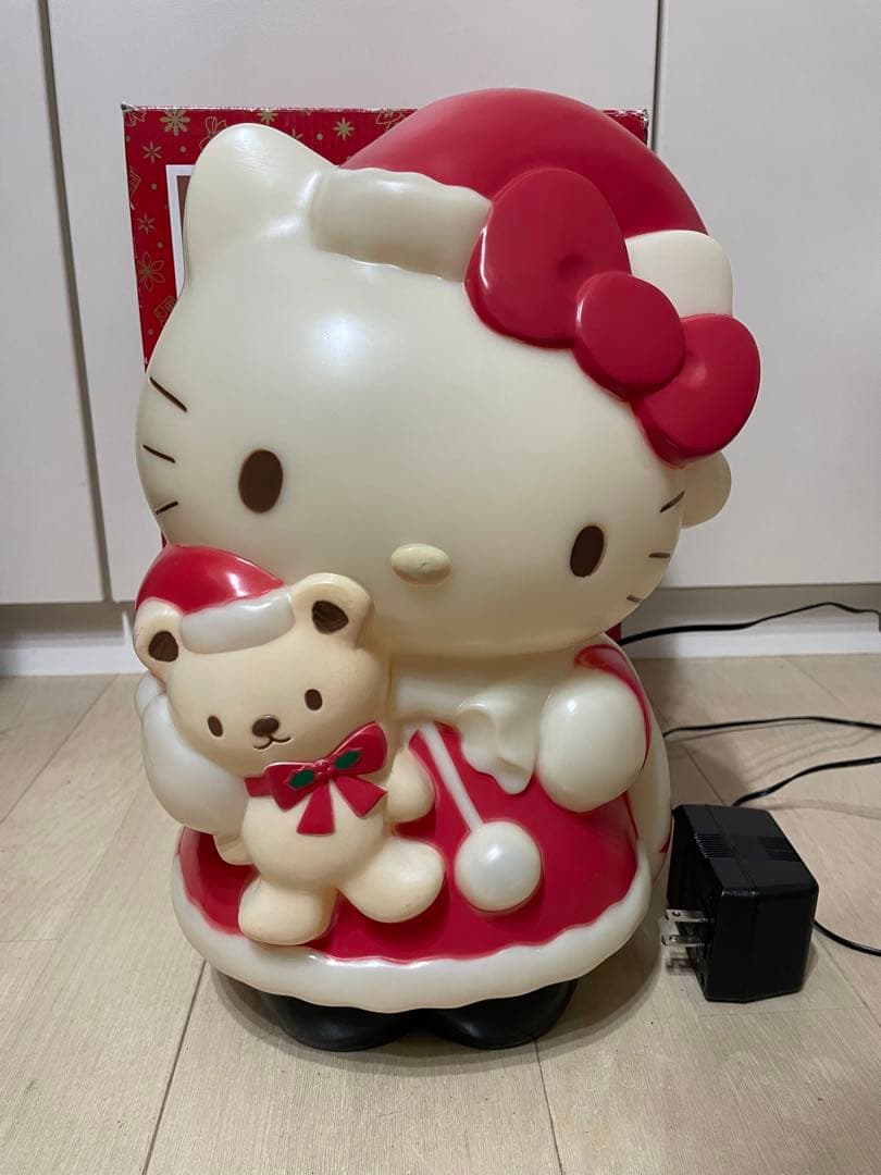 ハローキティ クリスマスサンタ ライト付き KTブローライト サンリオ