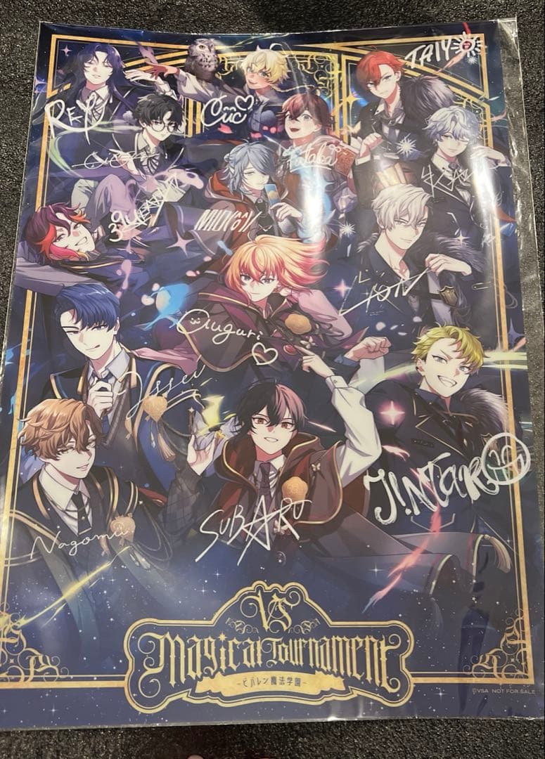 ビバレン AGF B賞 サイン付きクリアポスター