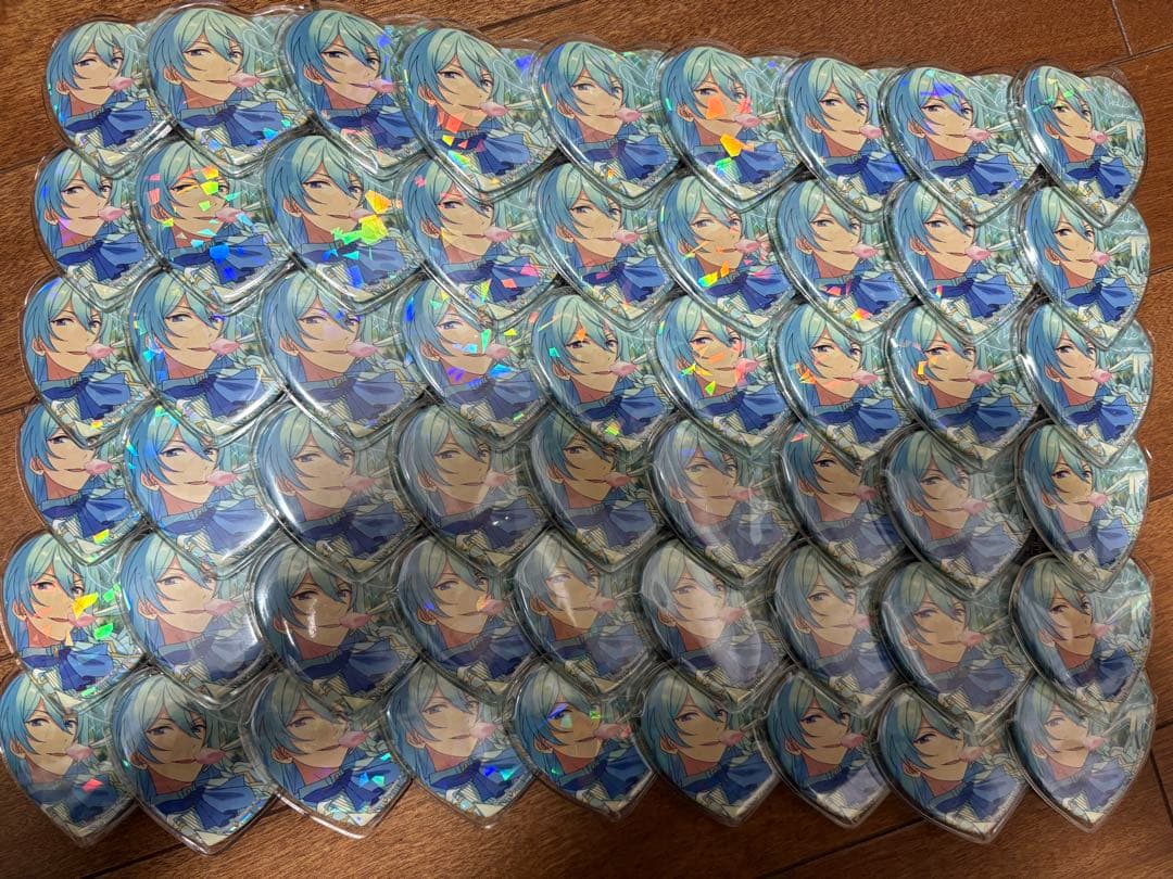 あんスタ　日々樹渉 ハート缶　缶バッジ　セット